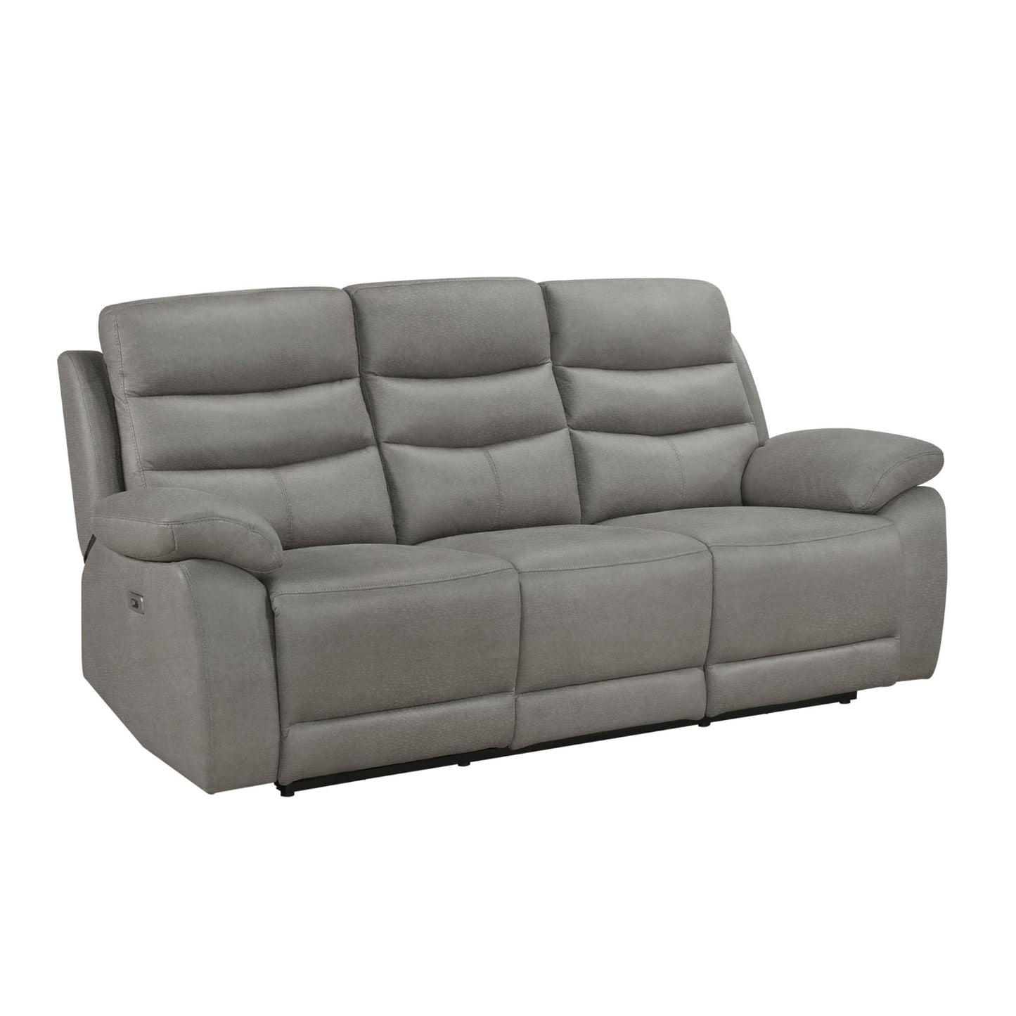 Hammond Power Reclining Sofa M99090 - Grey / Brown