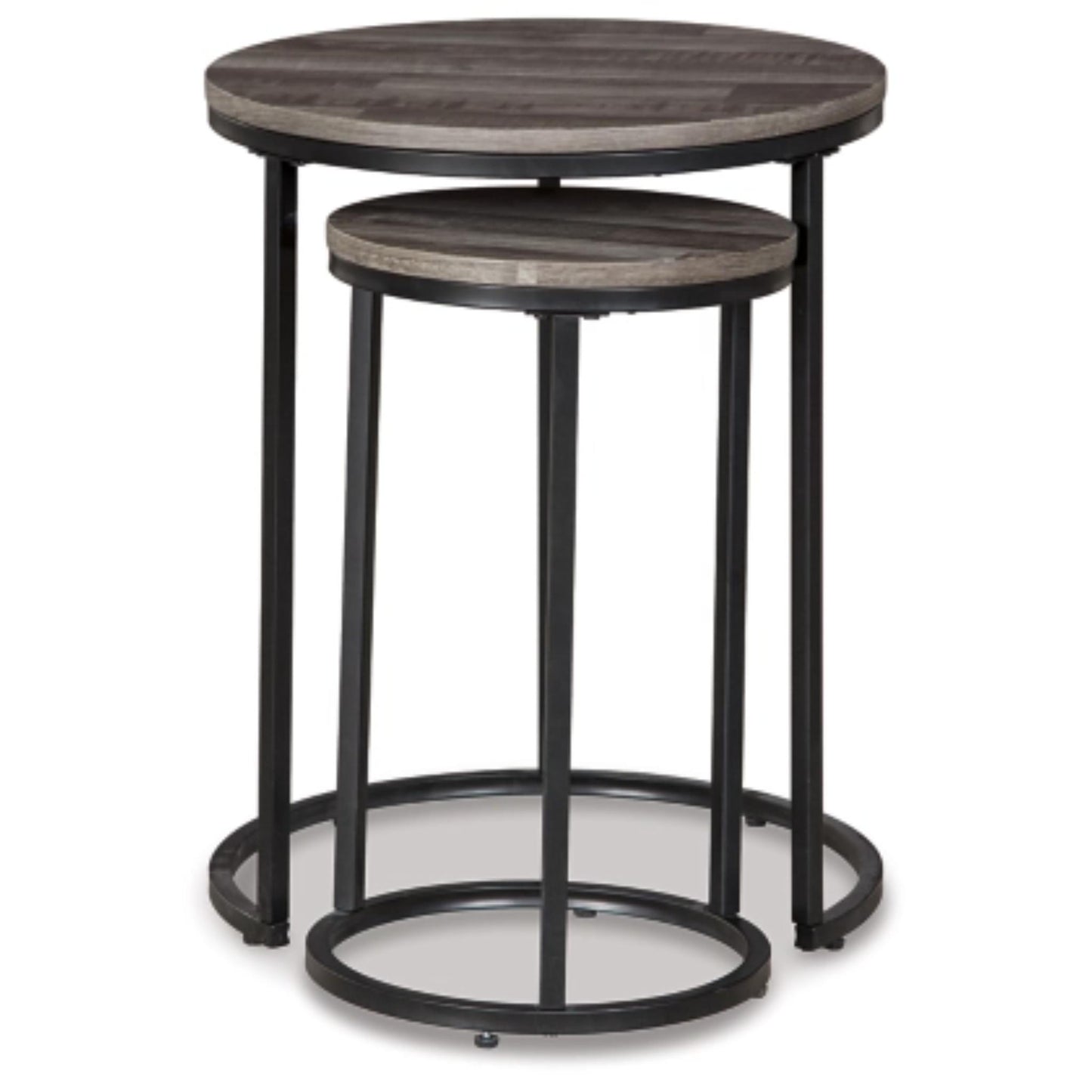 Briarsboro Accent Table Set - Black & Gray