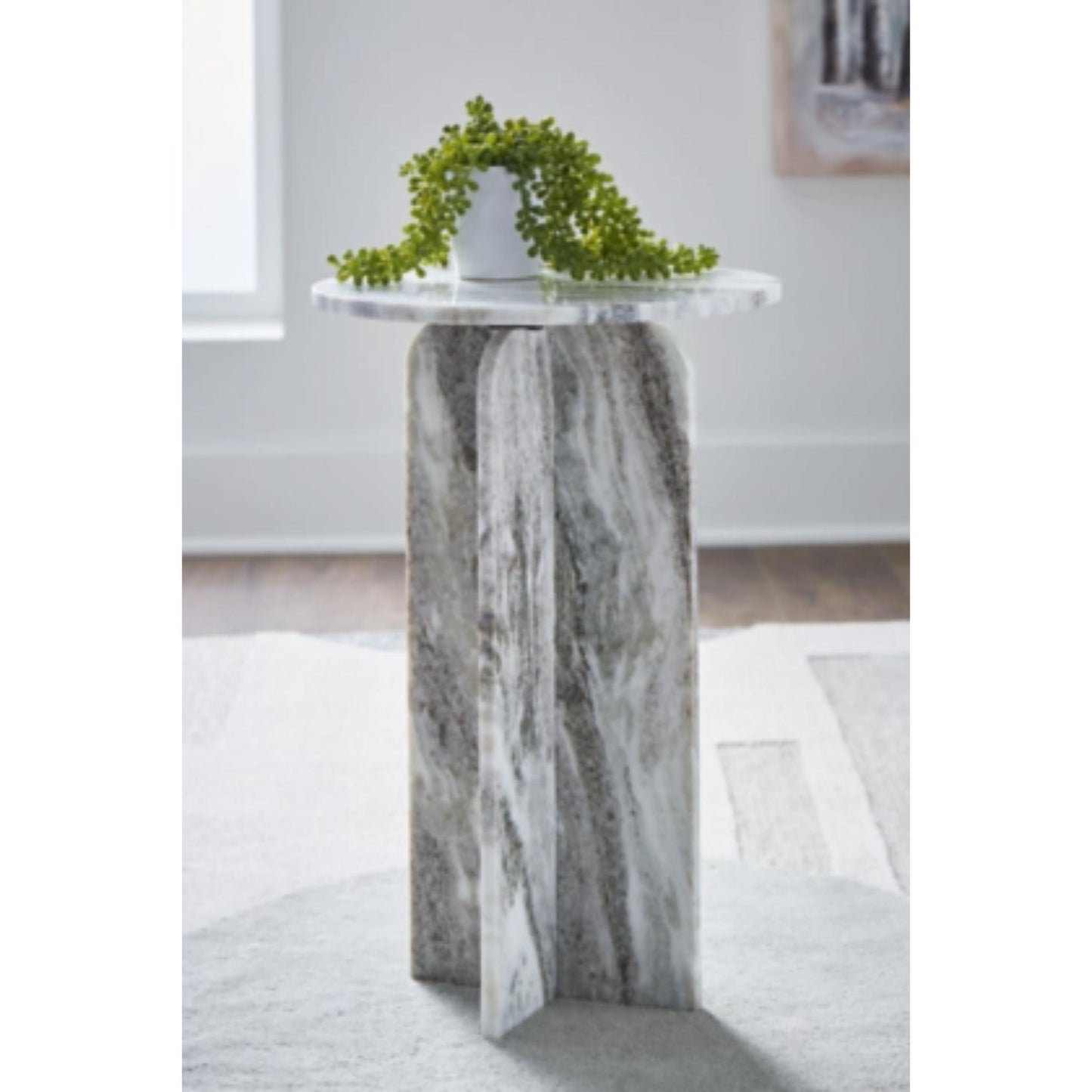 Keithwell Accent Table - Gray