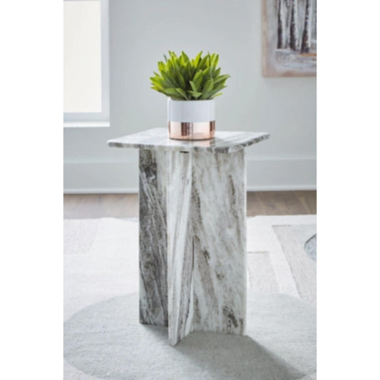 Keithwell Accent Table - Gray