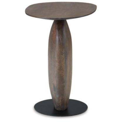 Cormmet Accent Table - Brown & Black