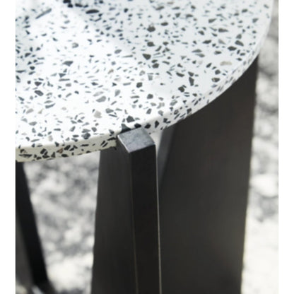 Tellrich Accent Table - Black & White