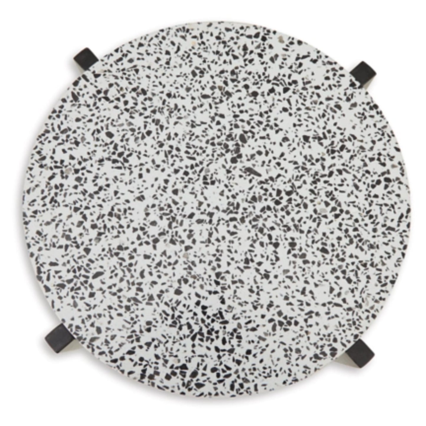 Tellrich Accent Table - Black & White