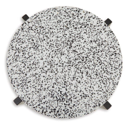 Tellrich Accent Table - Black & White