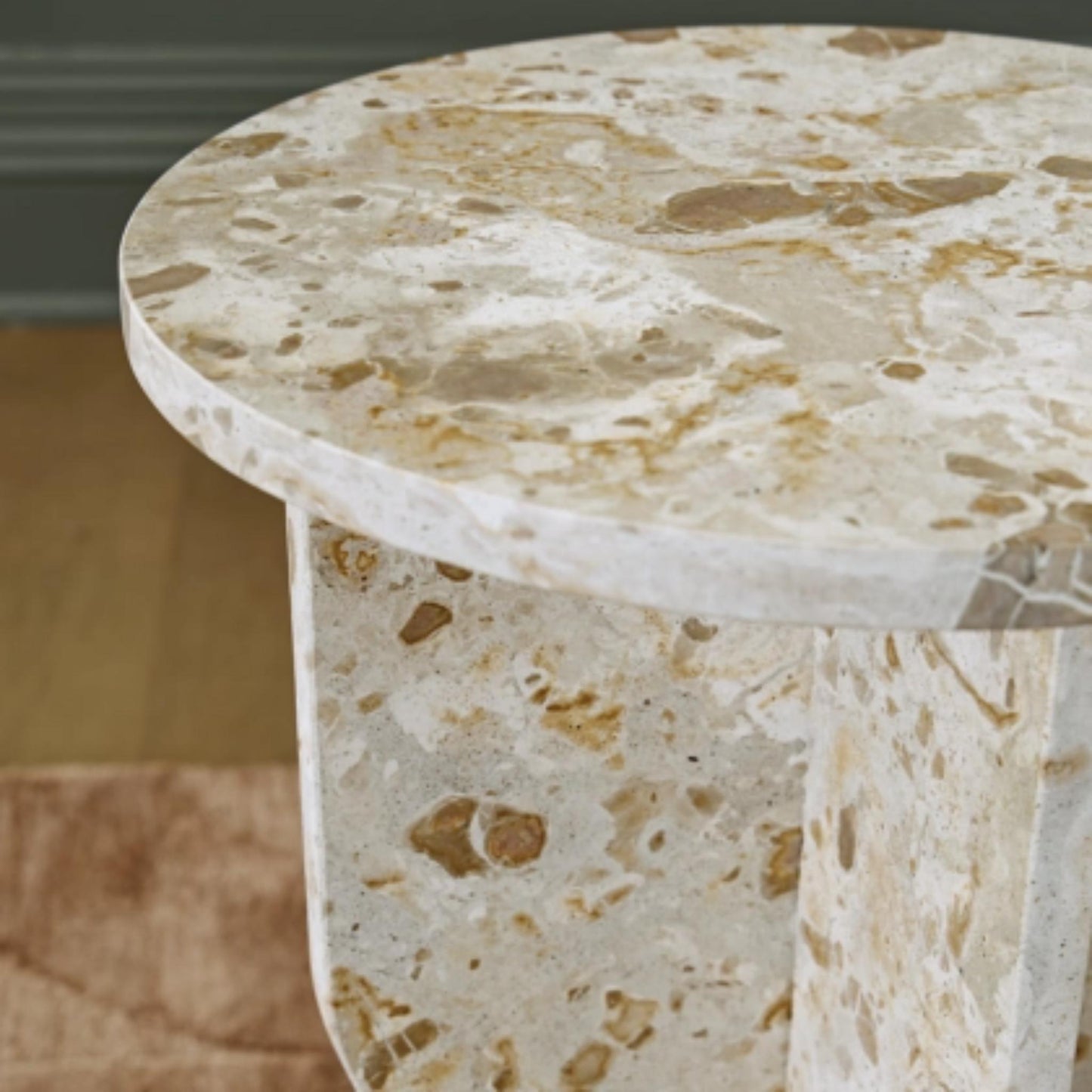 Treygan Accent Table - Beige