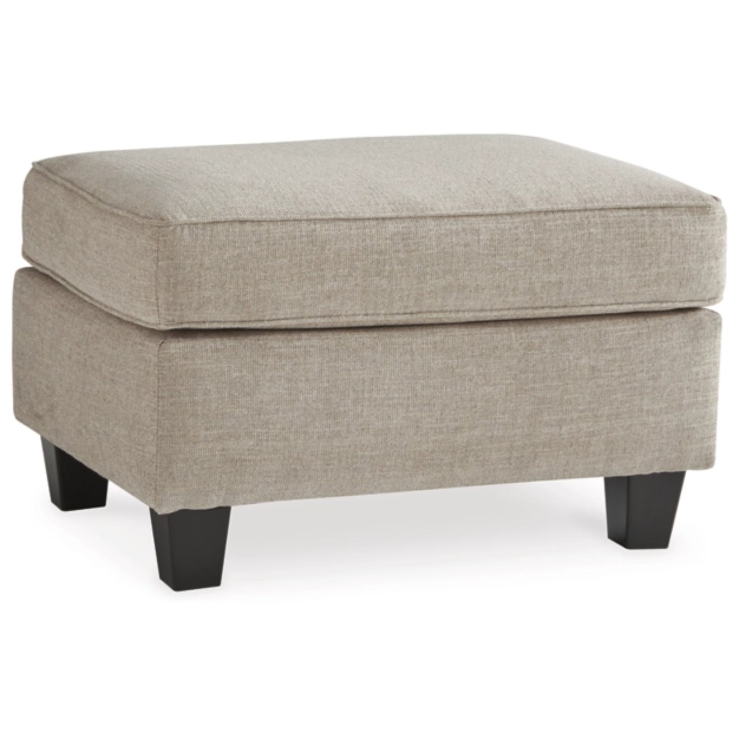 Abney Ottoman - Driftwood