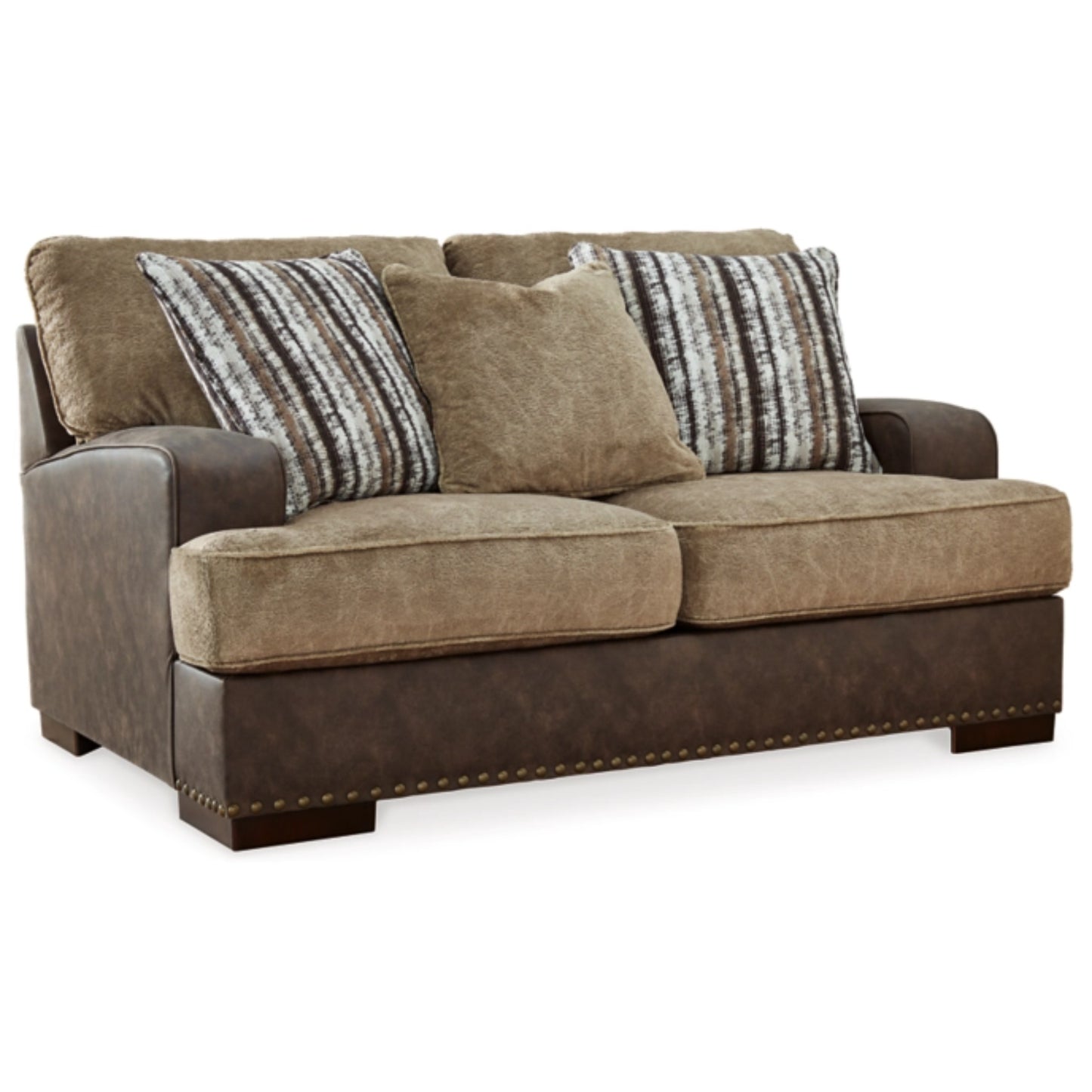 Alesbury Loveseat - Chocolate