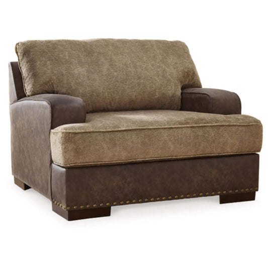 Alesbury Chair and a Half - Chocolate