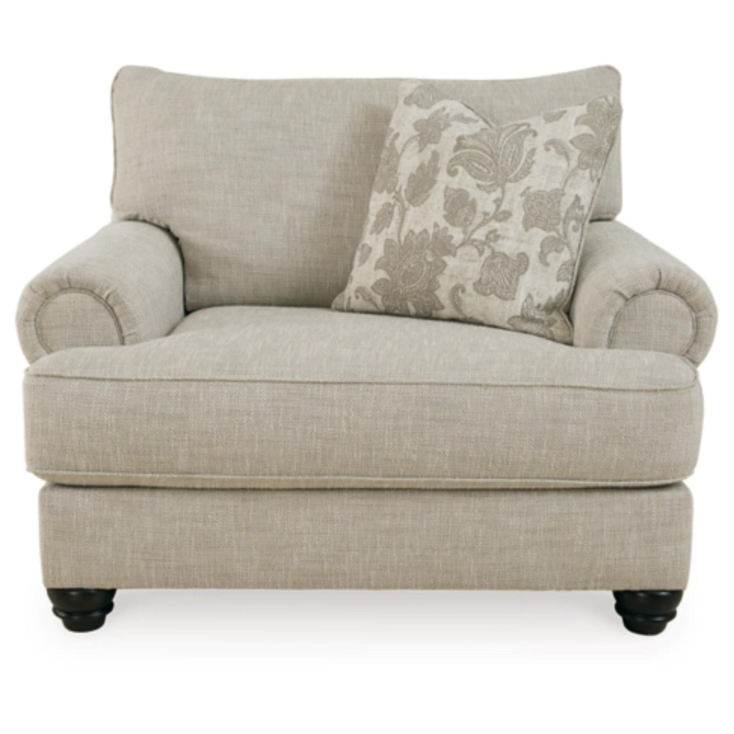 Asanti Chair and a Half - Fog