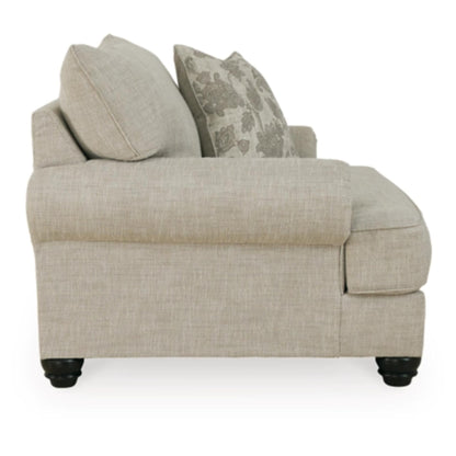 Asanti Chair and a Half - Fog