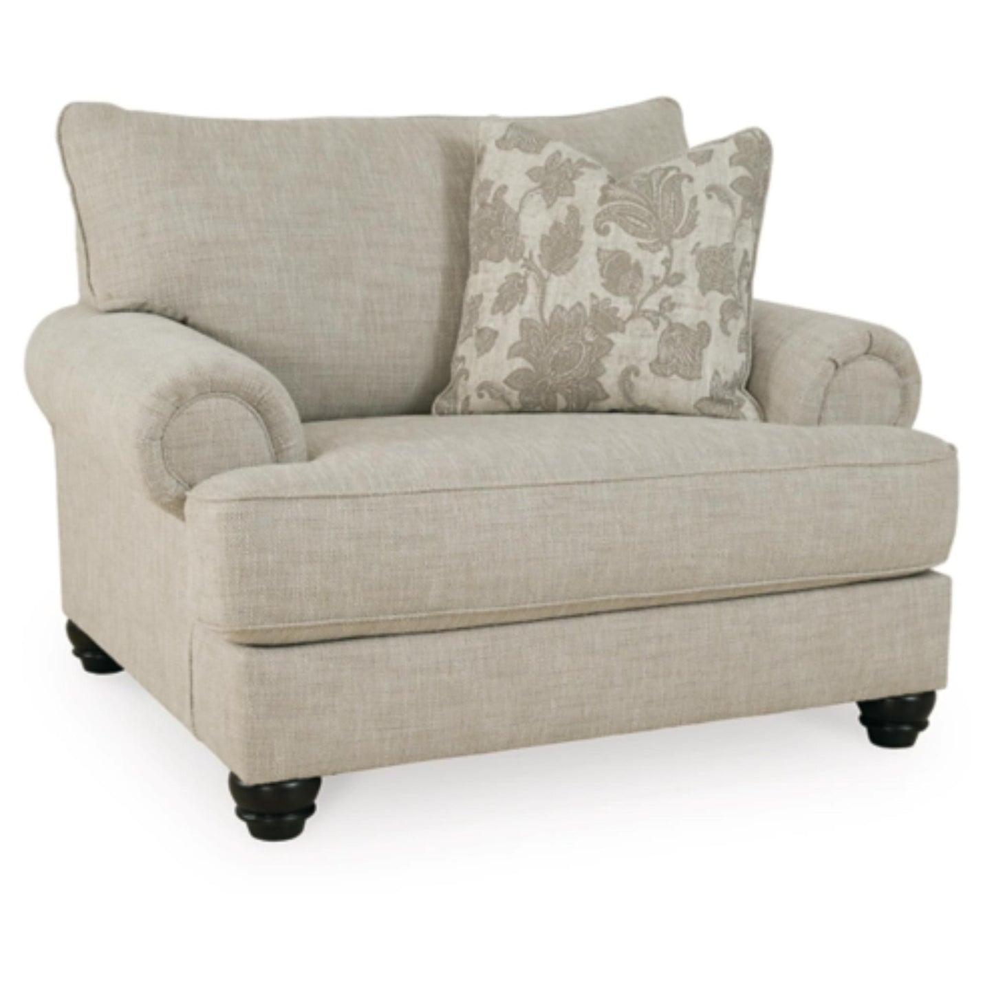 Asanti Chair and a Half - Fog