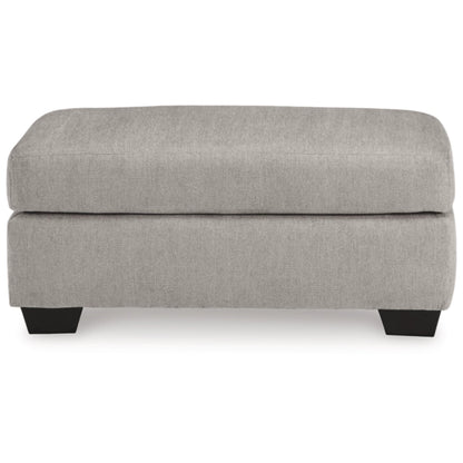 Avenal Park Ottoman - Flannel