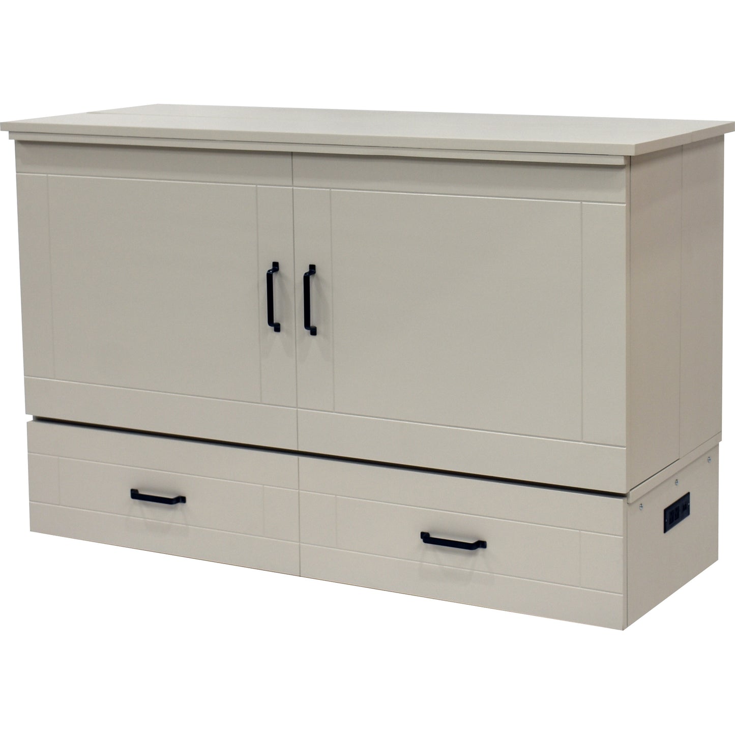 Aztec Cabinet Bed -  Alabaster