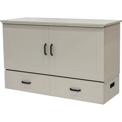 Aztec Cabinet Bed -  Alabaster