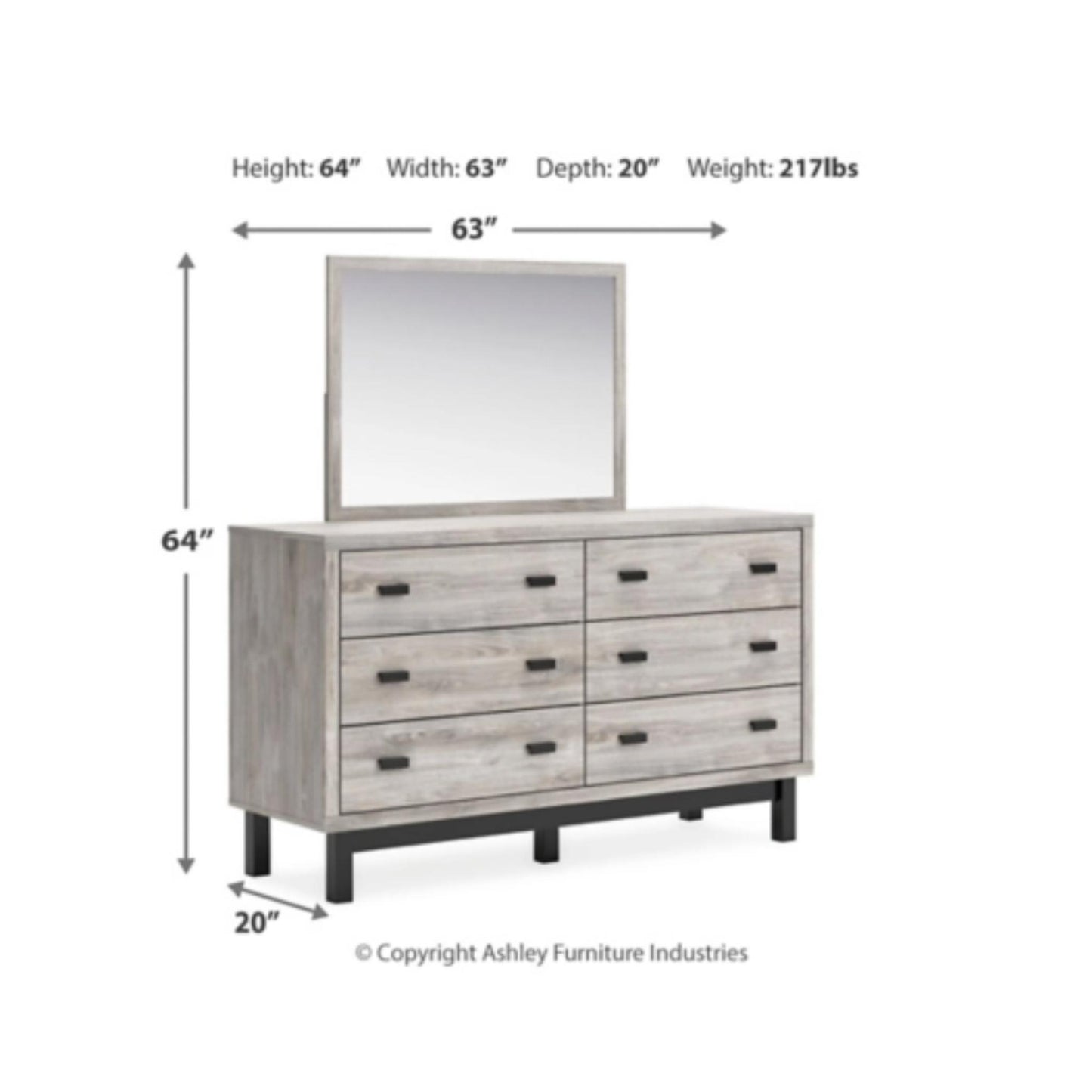 Vessalli King 6pc Bedroom Set