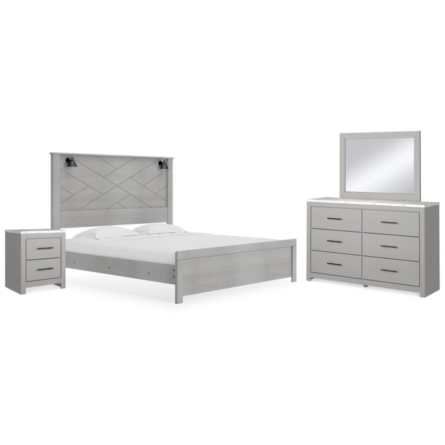 Cottonburg King 6pc Bedroom Set