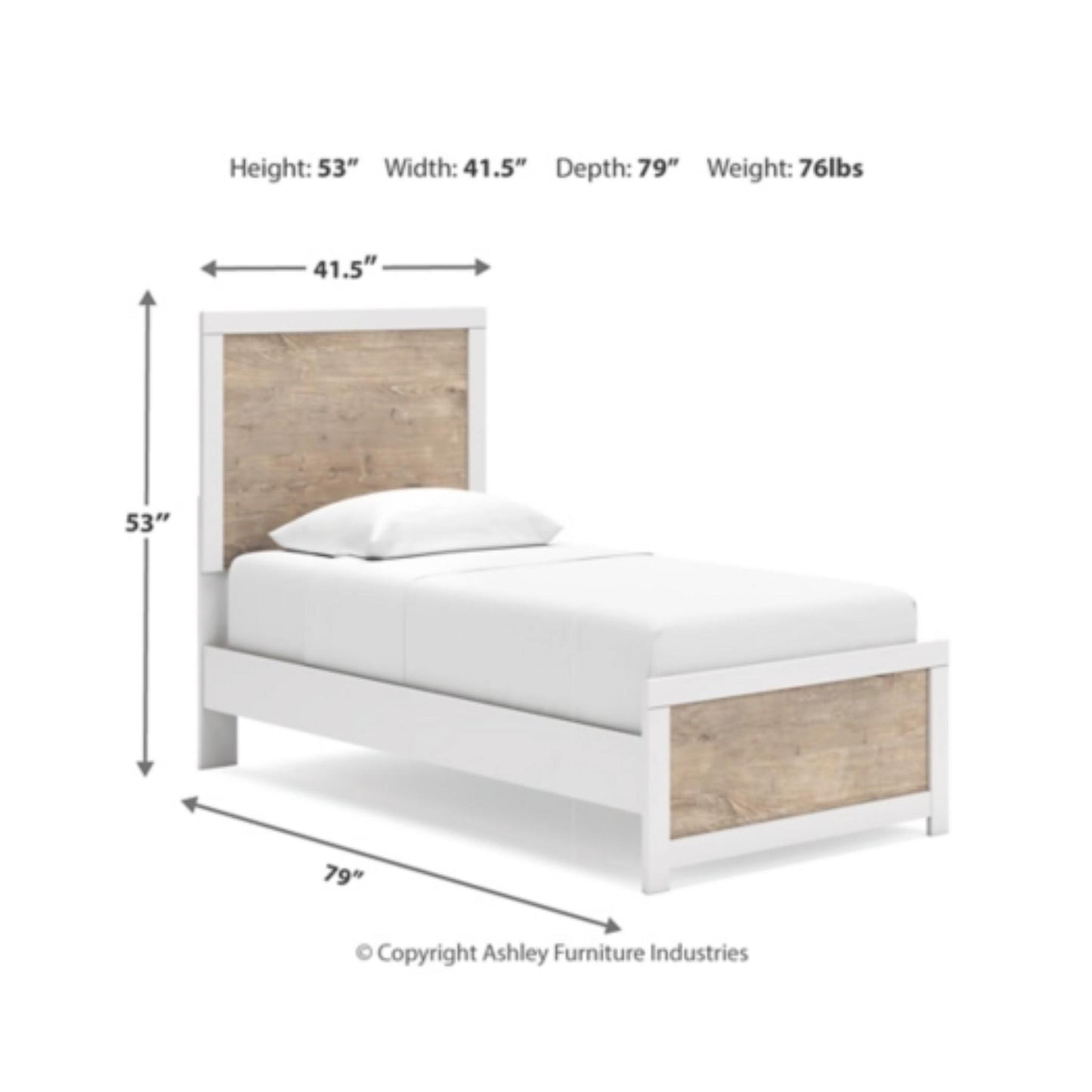 Charbitt Twin 6pc Bedroom Set