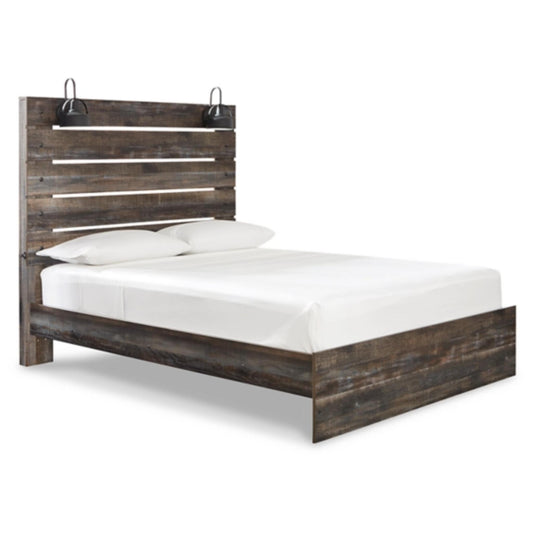 Queen Drystan Panel Bed
