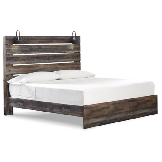 King Drystan Panel Bed