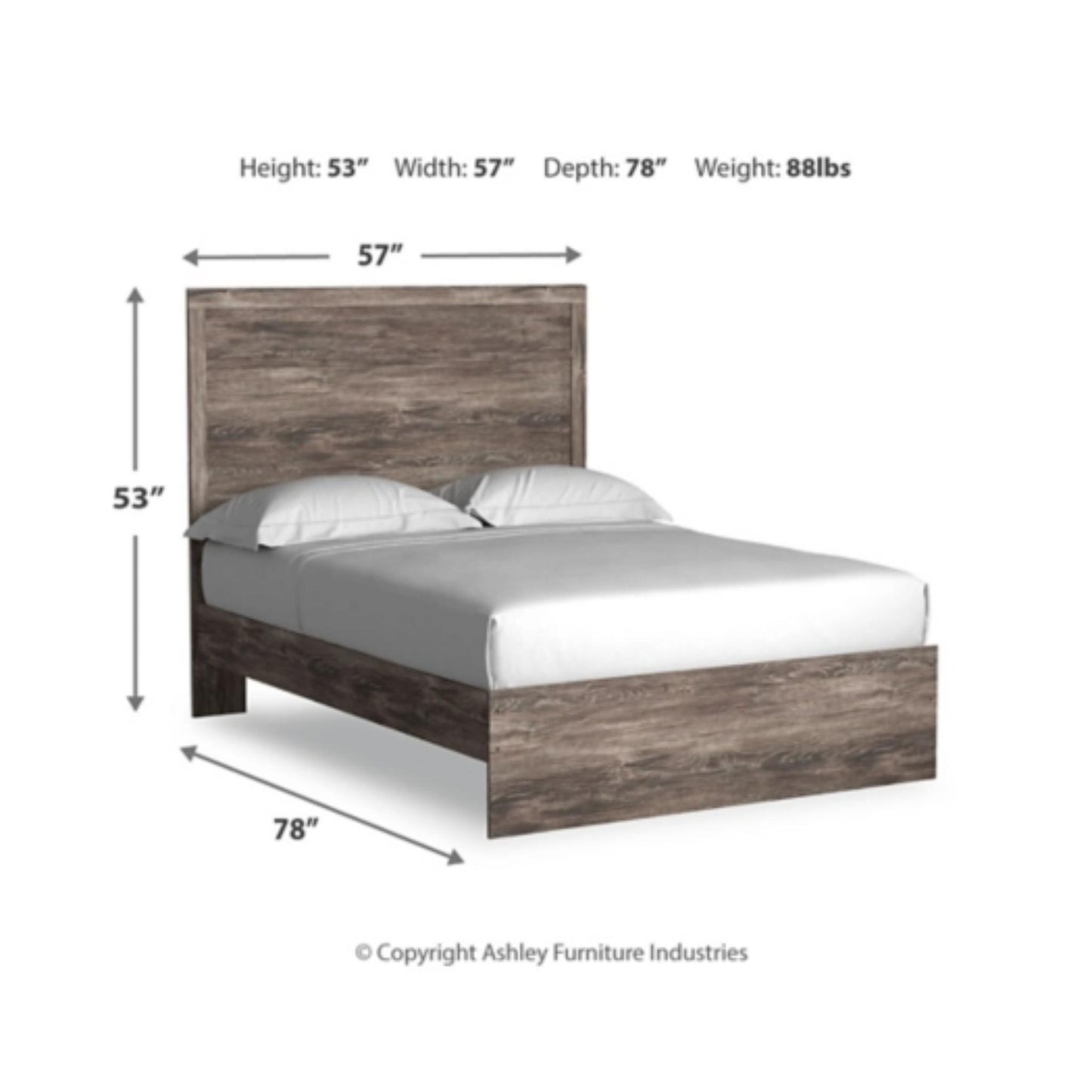 Full Ralinksi Panel Bed