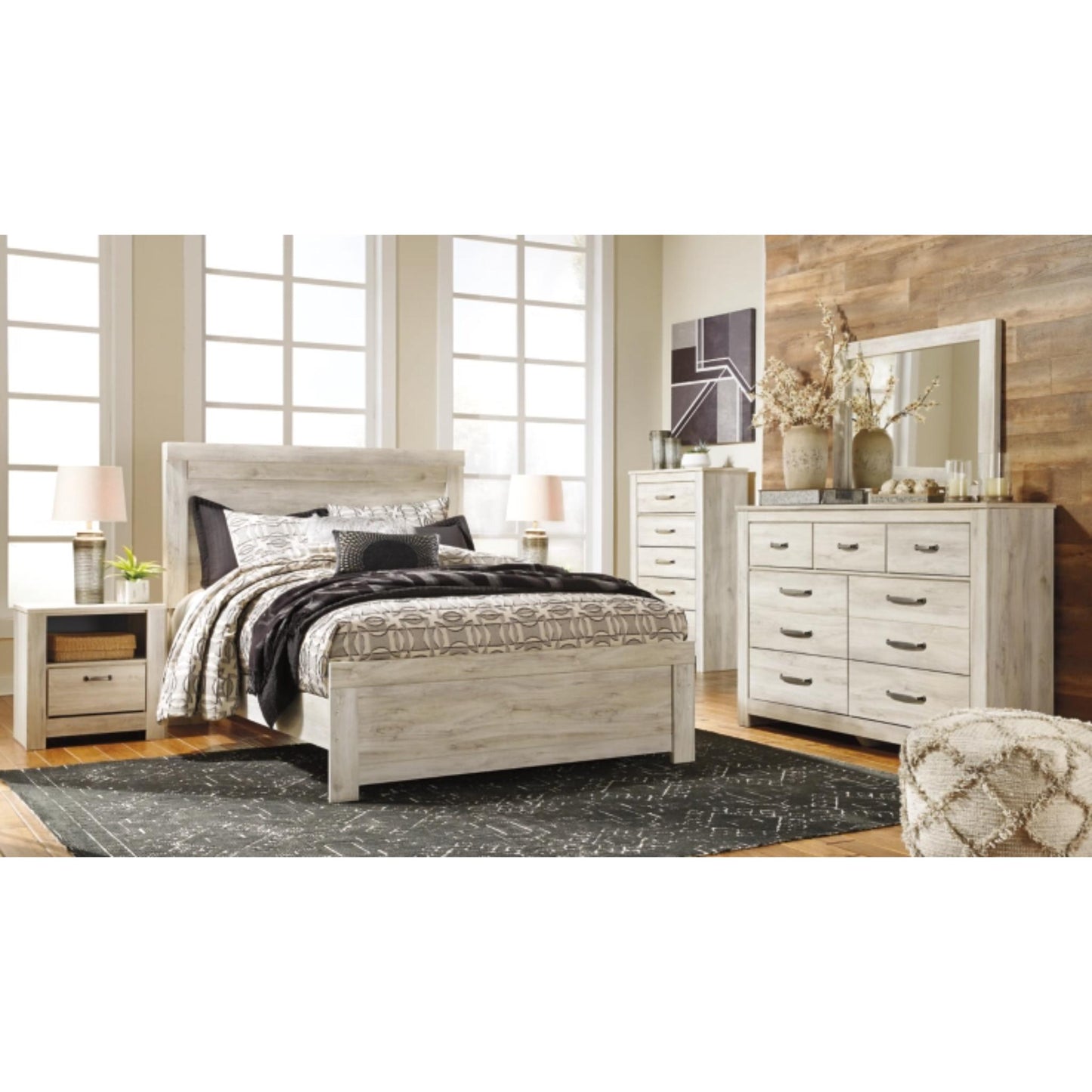 Queen Bellaby Panel Bed