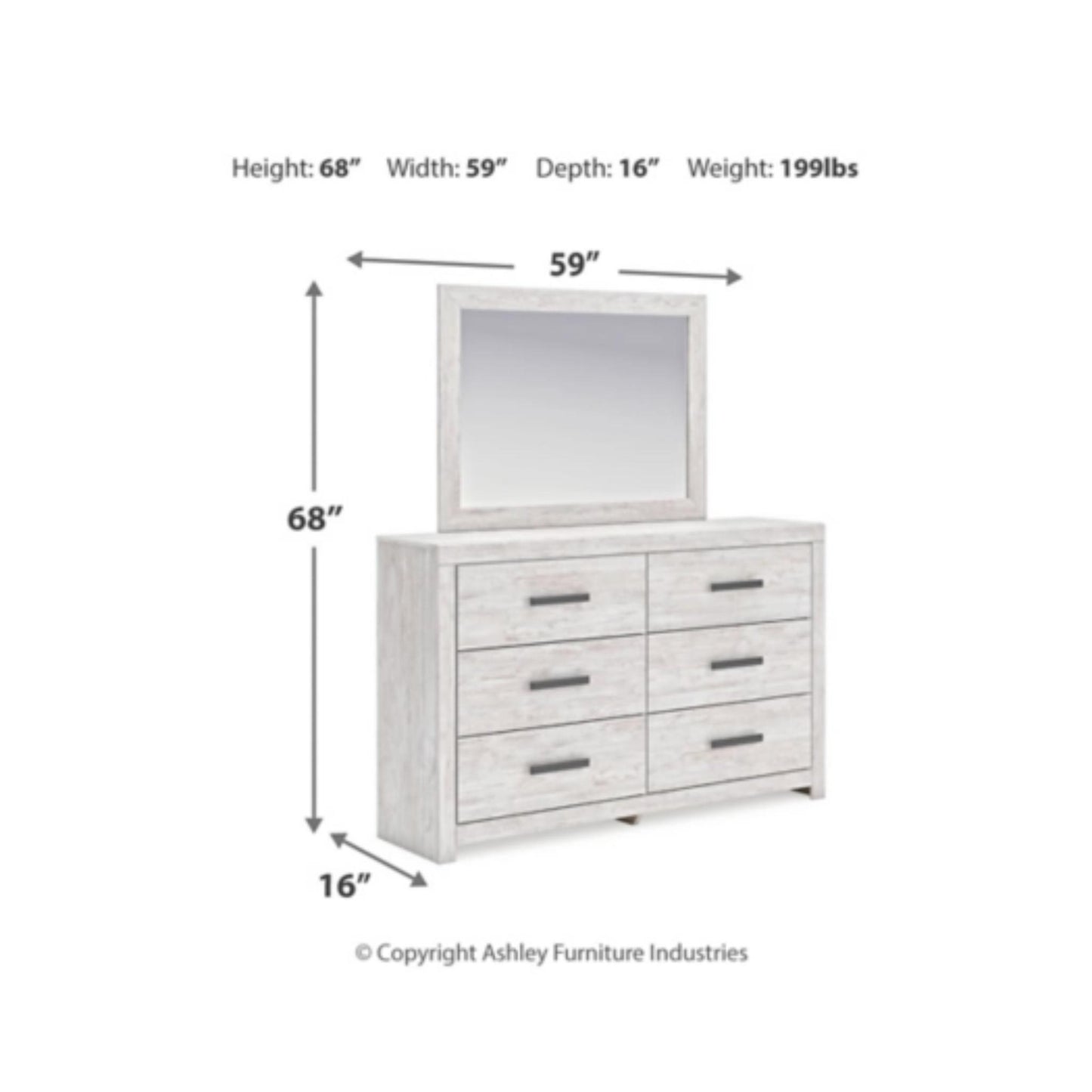 Cayboni Queen 6pc Bedroom Set
