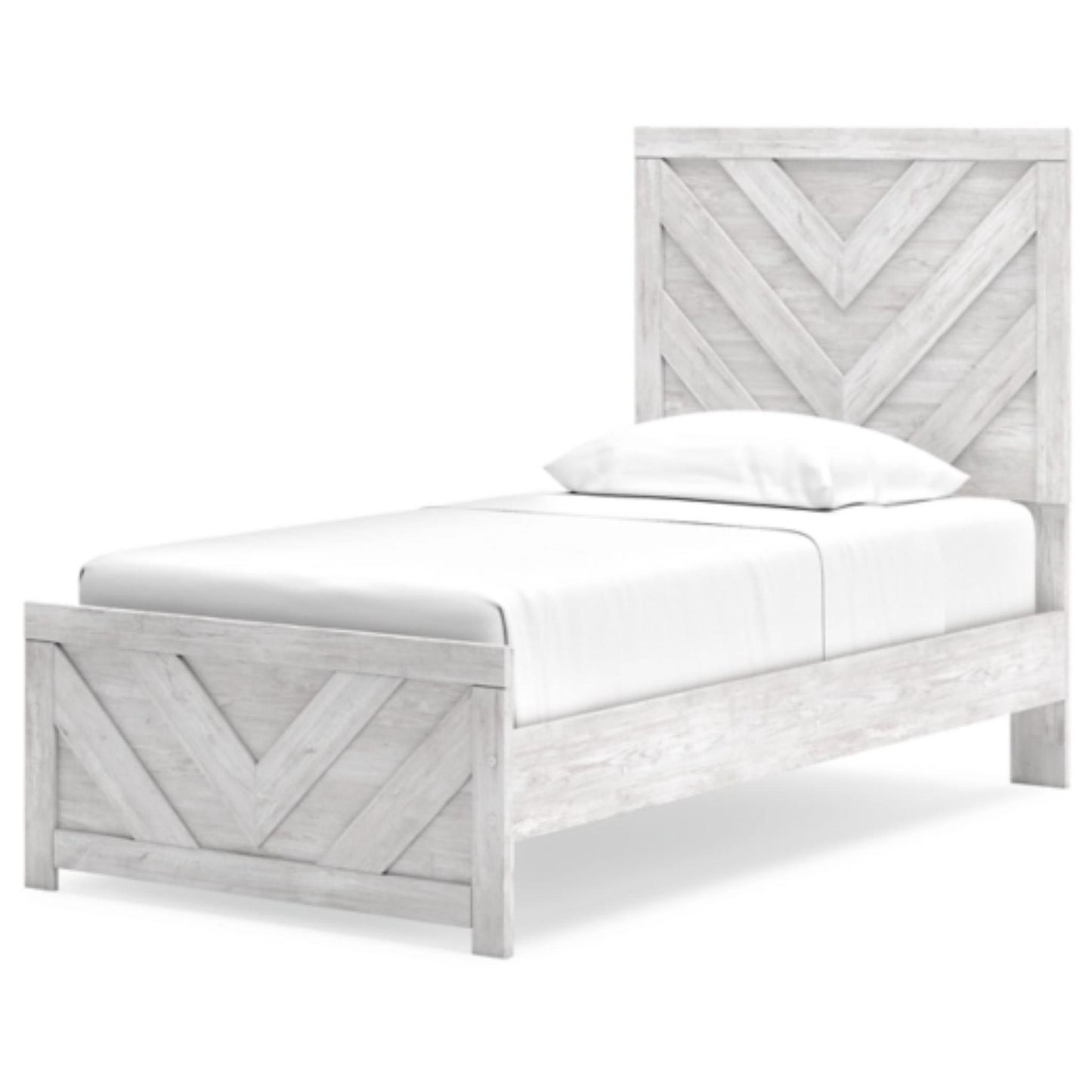 Twin Cayboni Panel Bed