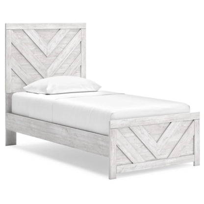 Twin Cayboni Panel Bed