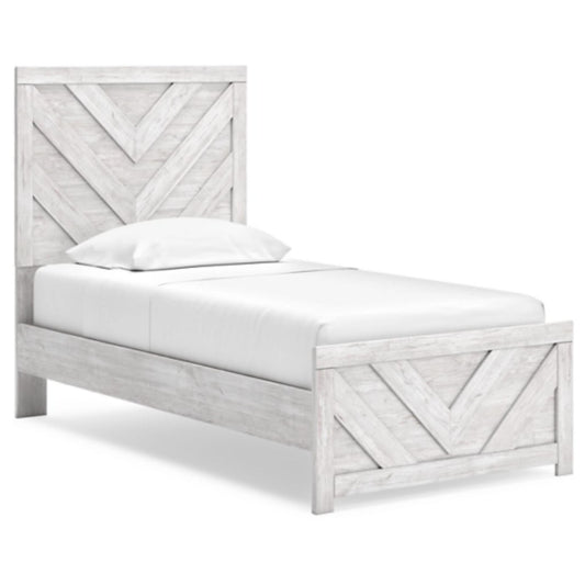 Twin Cayboni Panel Bed