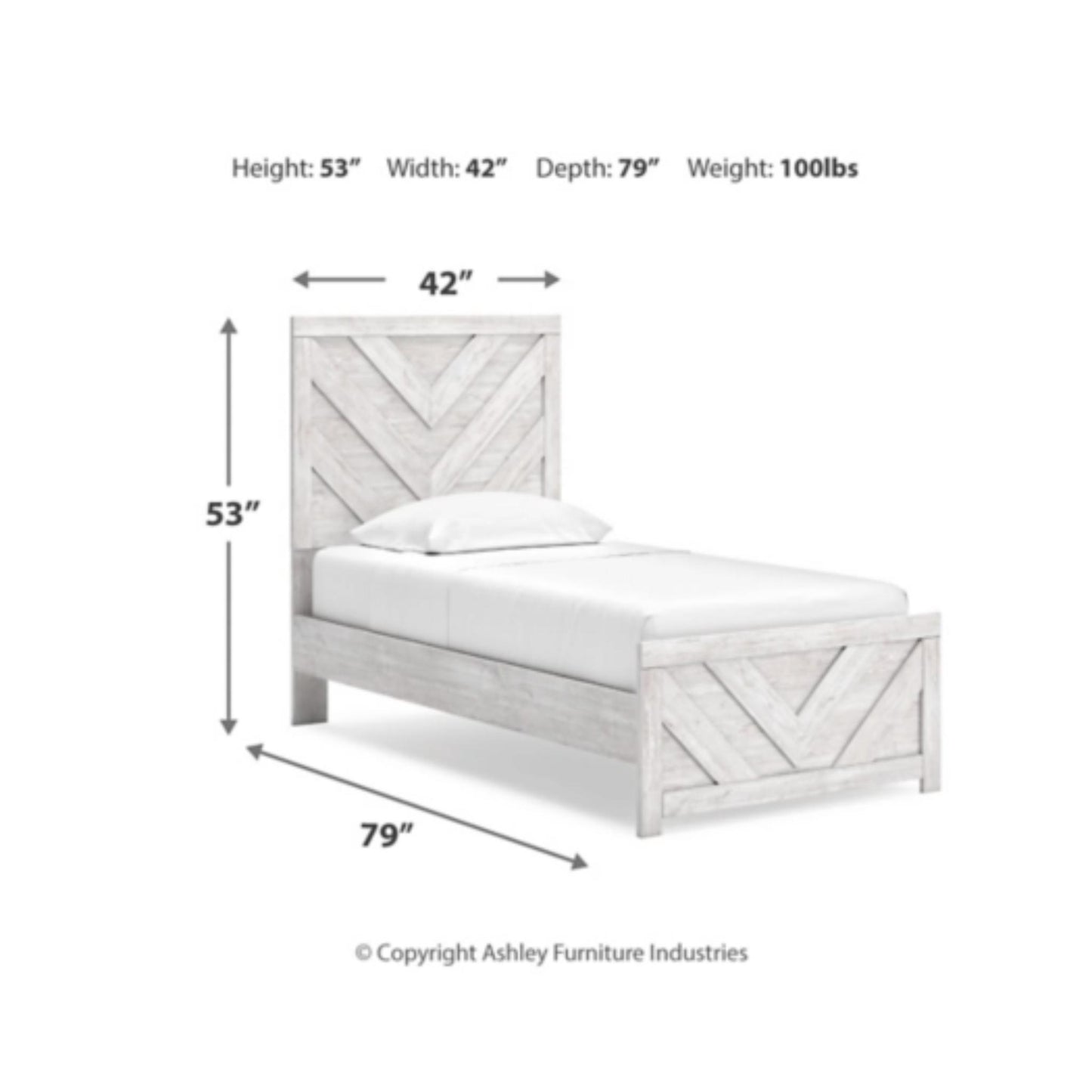 Cayboni Twin 6pc Bedroom Set