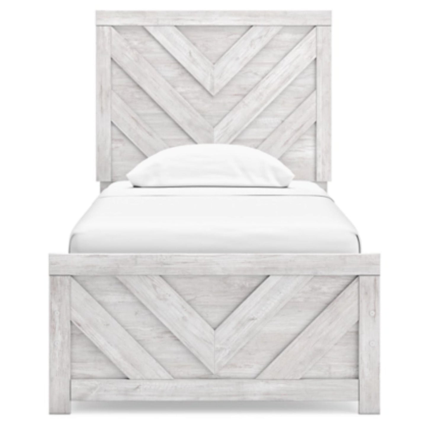 Twin Cayboni Panel Bed
