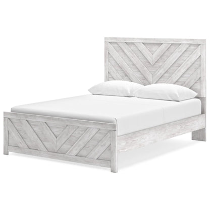 Queen Cayboni Panel Bed