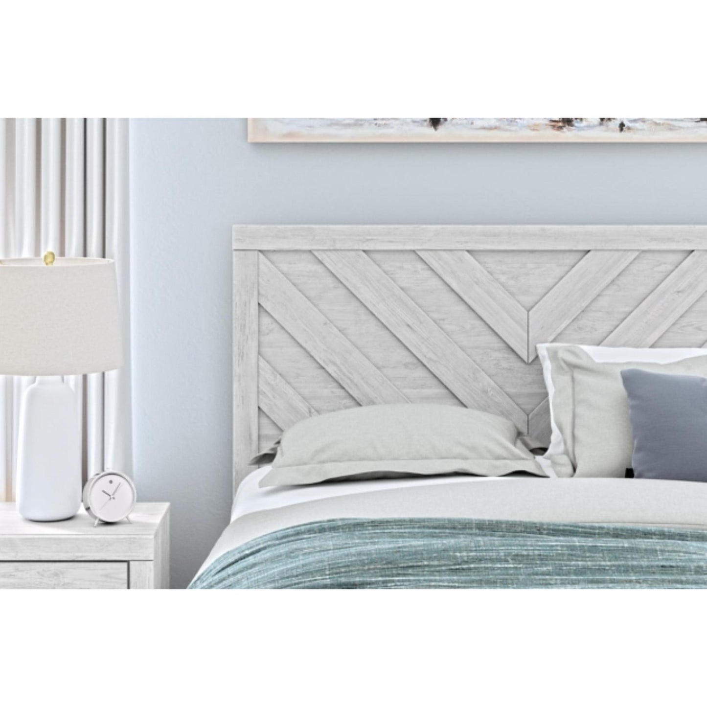 Queen Cayboni Panel Bed
