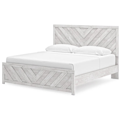 King Cayboni Panel Bed
