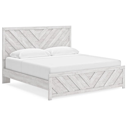 King Cayboni Panel Bed