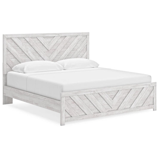 King Cayboni Panel Bed