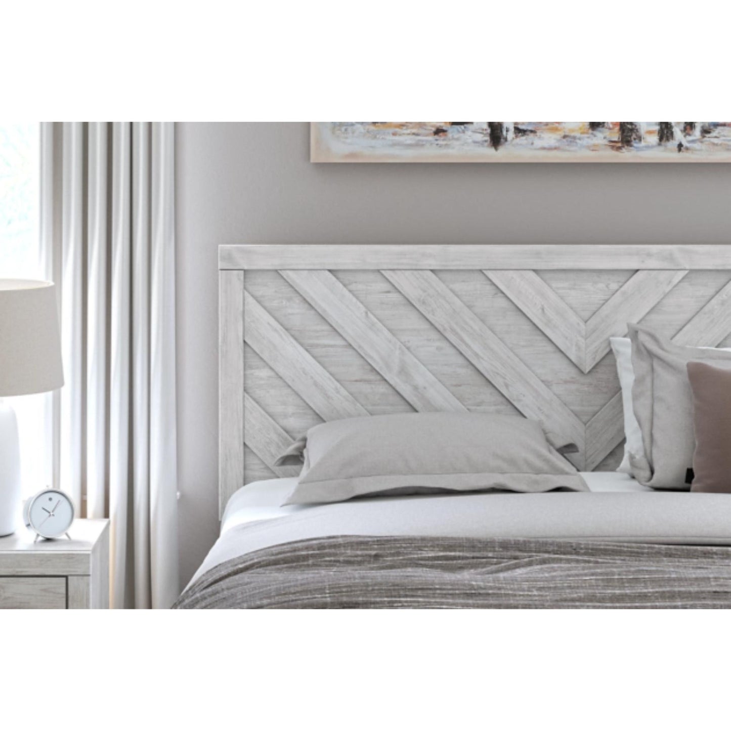King Cayboni Panel Bed