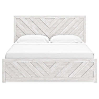 King Cayboni Panel Bed