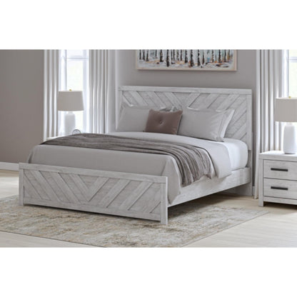 King Cayboni Panel Bed
