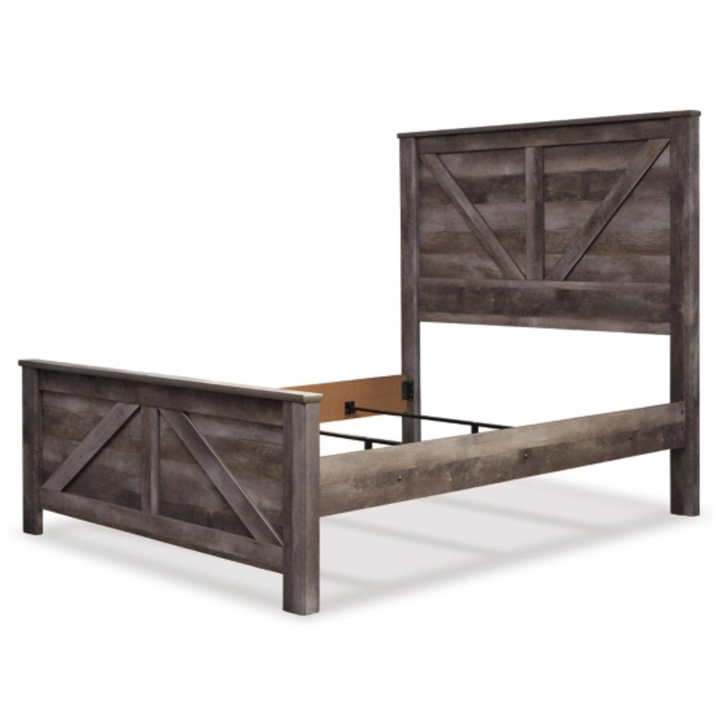Queen Wynnlow Crossbuck Panel Bed