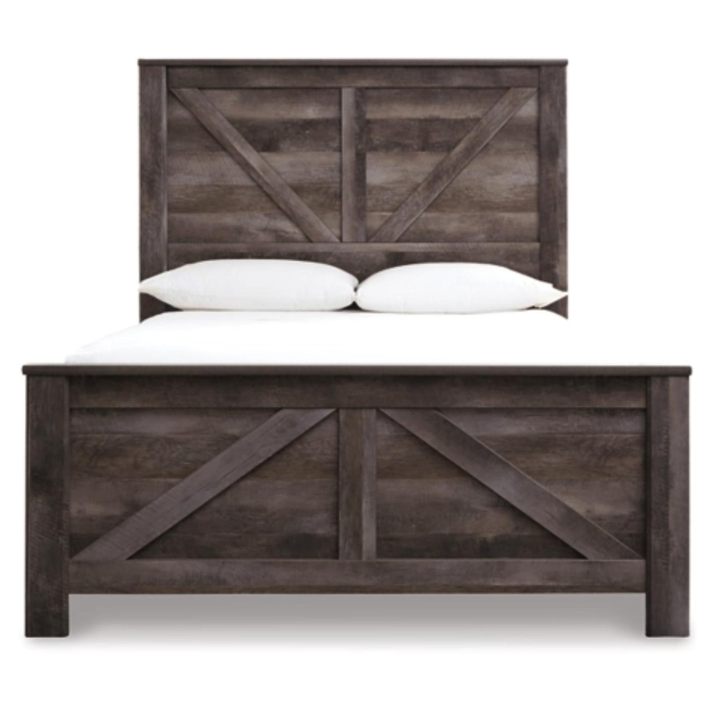 Queen Wynnlow Crossbuck Panel Bed