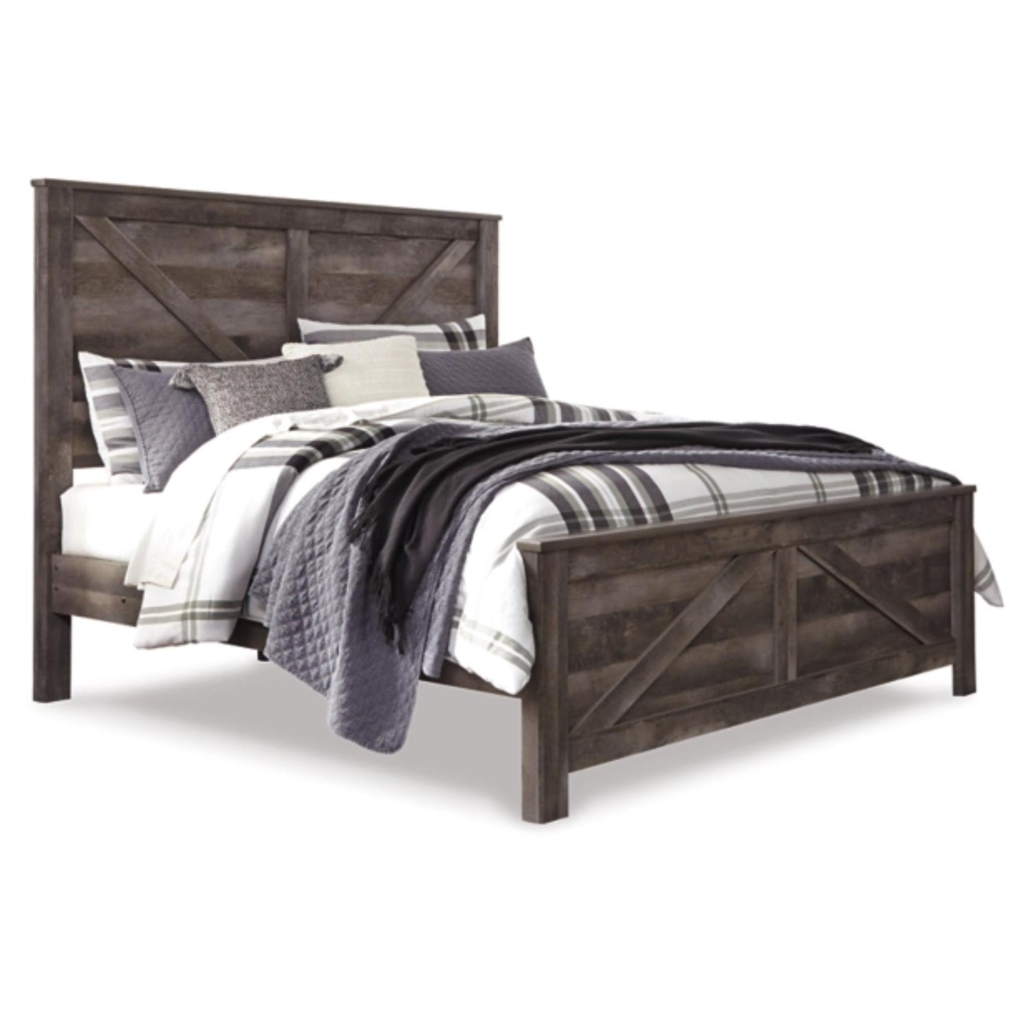 King Wynnlow Crossbuck Panel Bed
