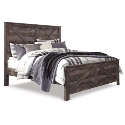 King Wynnlow Crossbuck Panel Bed