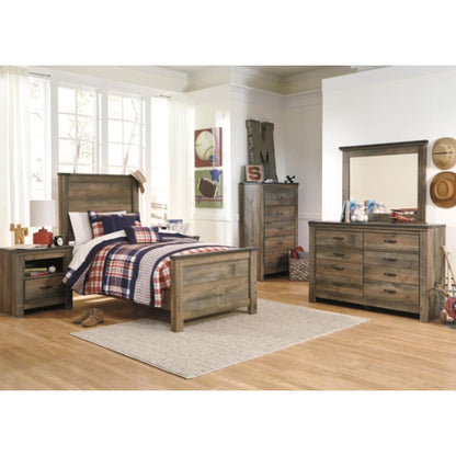 Twin Trinell Panel Bed