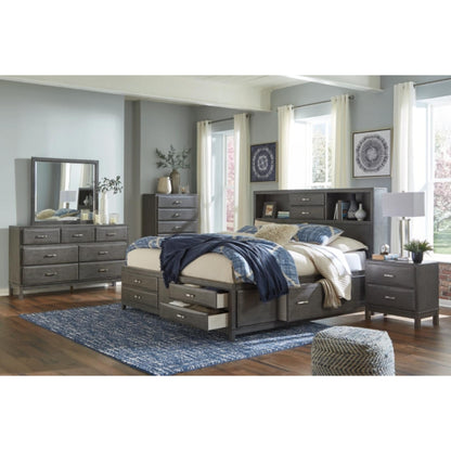 Queen Caitbrook Storage Bed with 8 Drawers