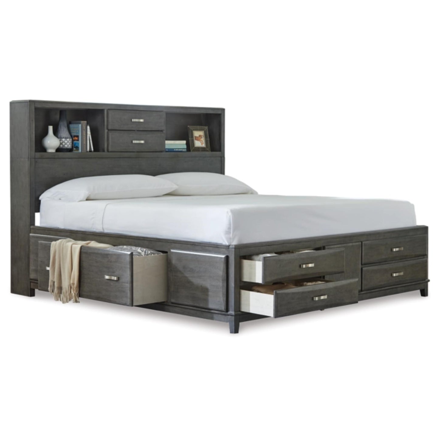 Queen Caitbrook Storage Bed with 8 Drawers