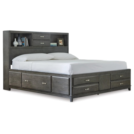 King Caitbrook Storage Bed with 8 Drawers