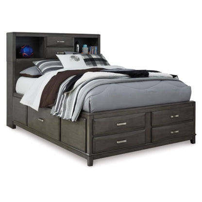 Full Caitbrook Storage Bed with 8 Drawers