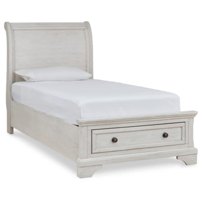 Twin Robbinsdale Sleigh Storage Bed