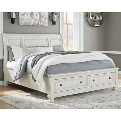 King Robbinsdale Sleigh Storage Bed